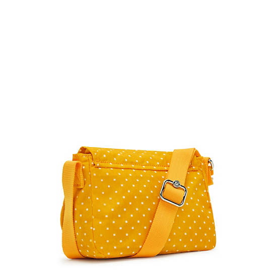 Kipling Sabian Klassieke Printed Crossbody Mini Tassen Geel | België 1876ZU